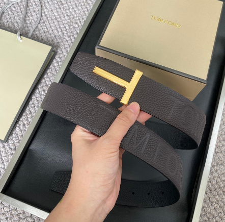 Tom Ford Men's Reversible Leather Belt
