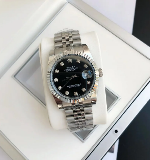 Rolex Datejust 36/28mm SS/SS Jub Black/Dial