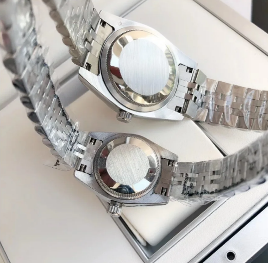 Rolex Datejust 36/28mm Stainless Steel Jubilee Bracelet Pink Dial