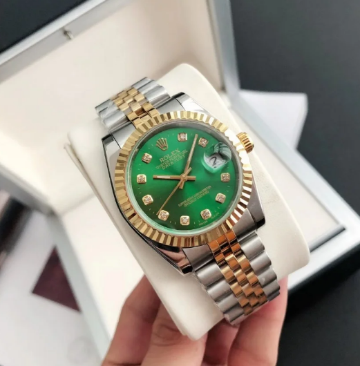 A Timeless Icon, Reimagined in Green - Rolex Datejust