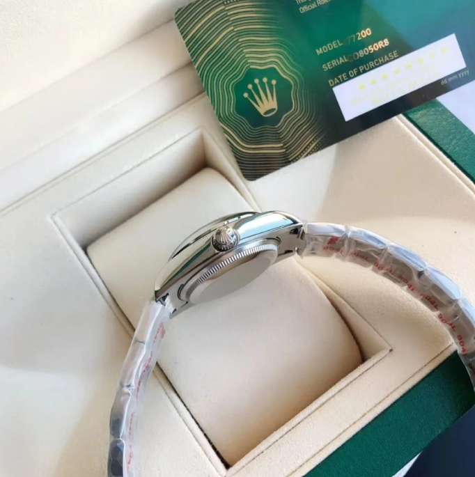 Rolex Oyster Perpetual 31/41mm Stainless Steel Tiffany Blue Dial Watch