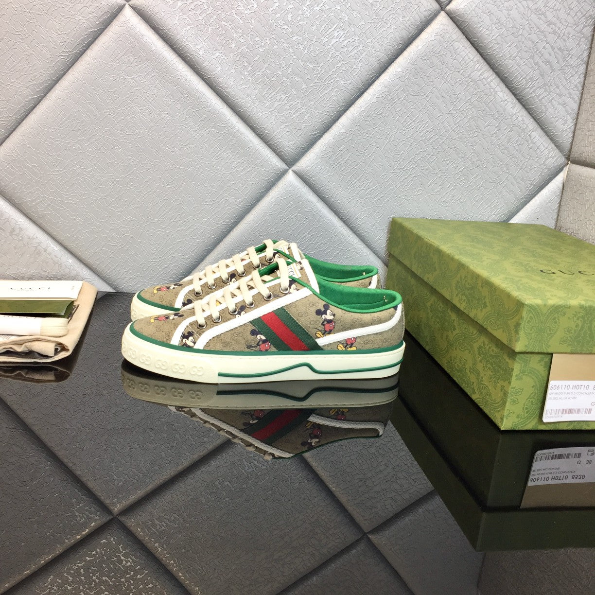 GUCCI 1977 Low-Top GG Canvas Sneakers – 2020 Edition