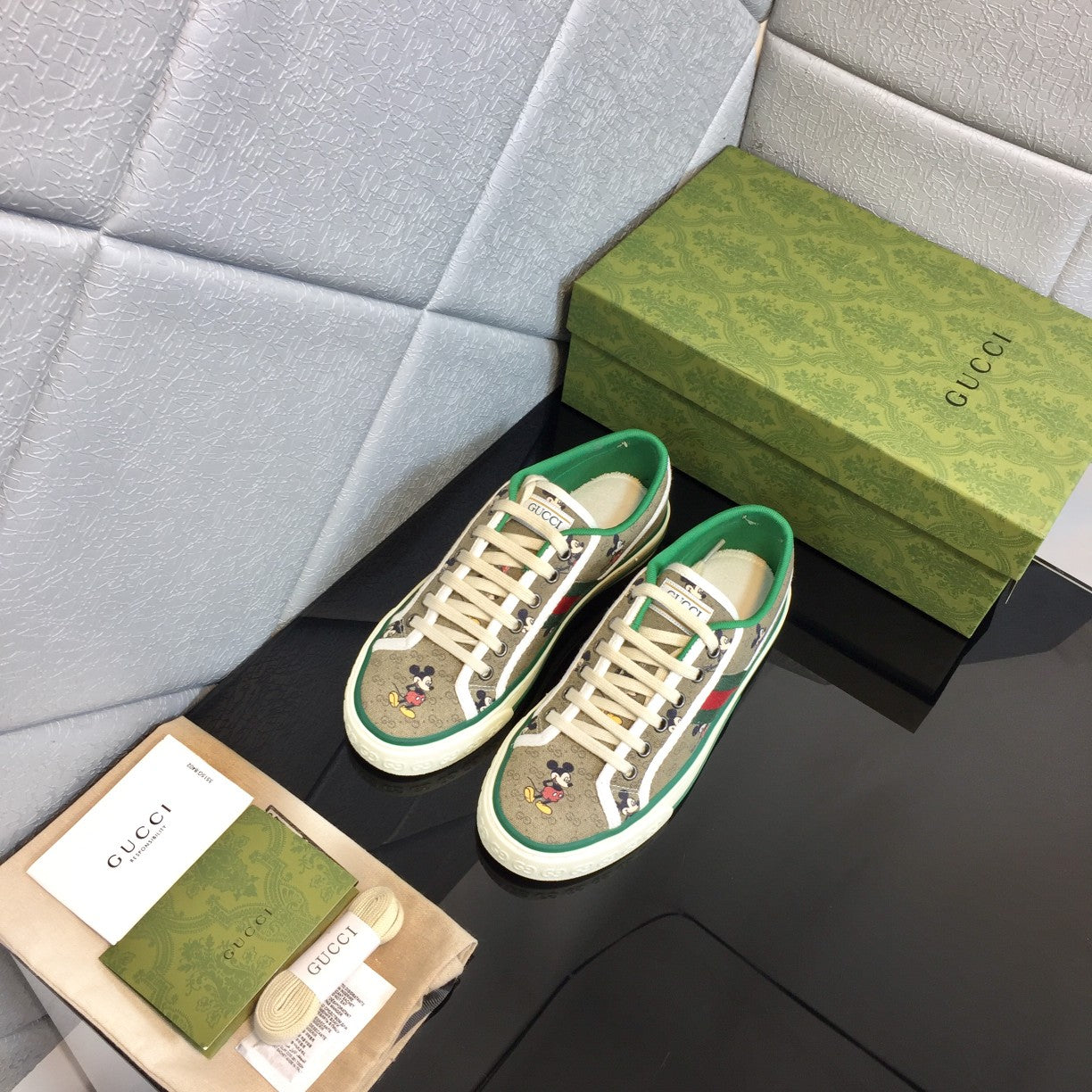 GUCCI 1977 Low-Top GG Canvas Sneakers – 2020 Edition