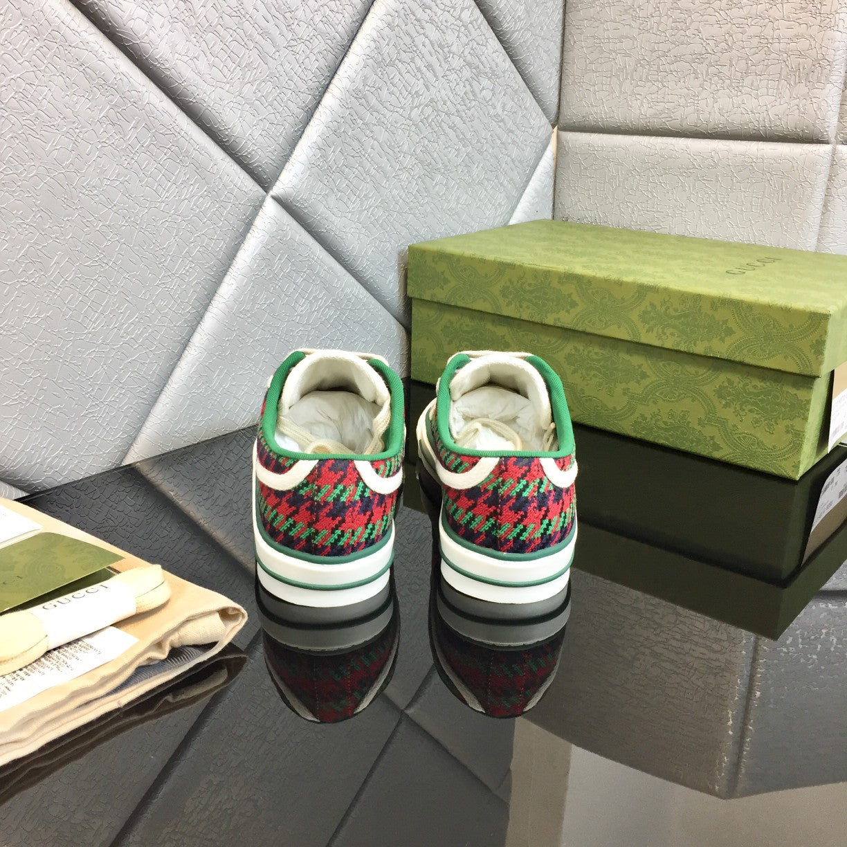 GUCCI 1977 Low-Top GG Canvas Sneakers – 1:1 Original Design