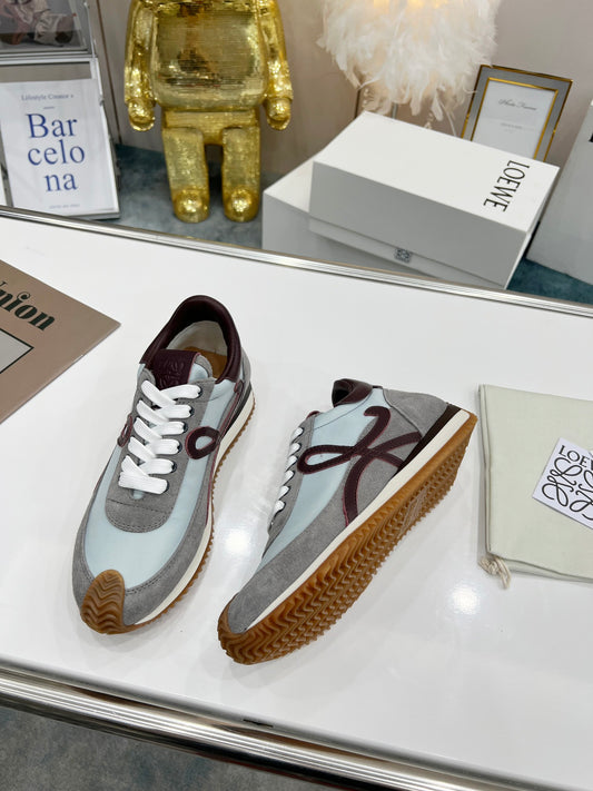 LOEWE 2022 Collection Latest Colorways - Couple Edition 2nd Generation Training Shoes Gry