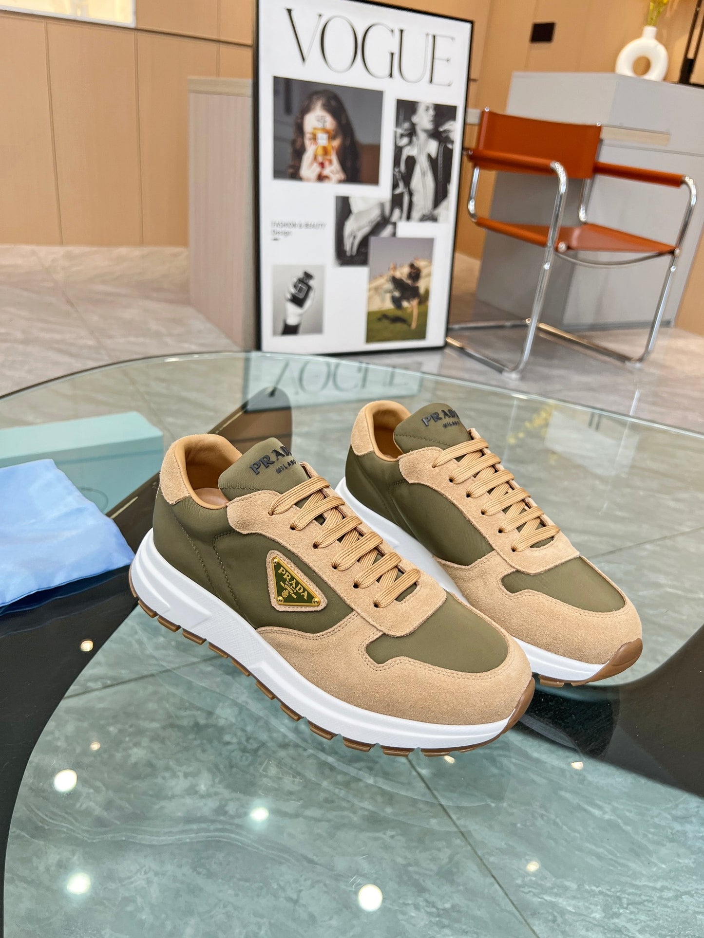 Prada 2024 Couple’s Sneaker Drop – 1:1 Replica, Waterproof & Luxe