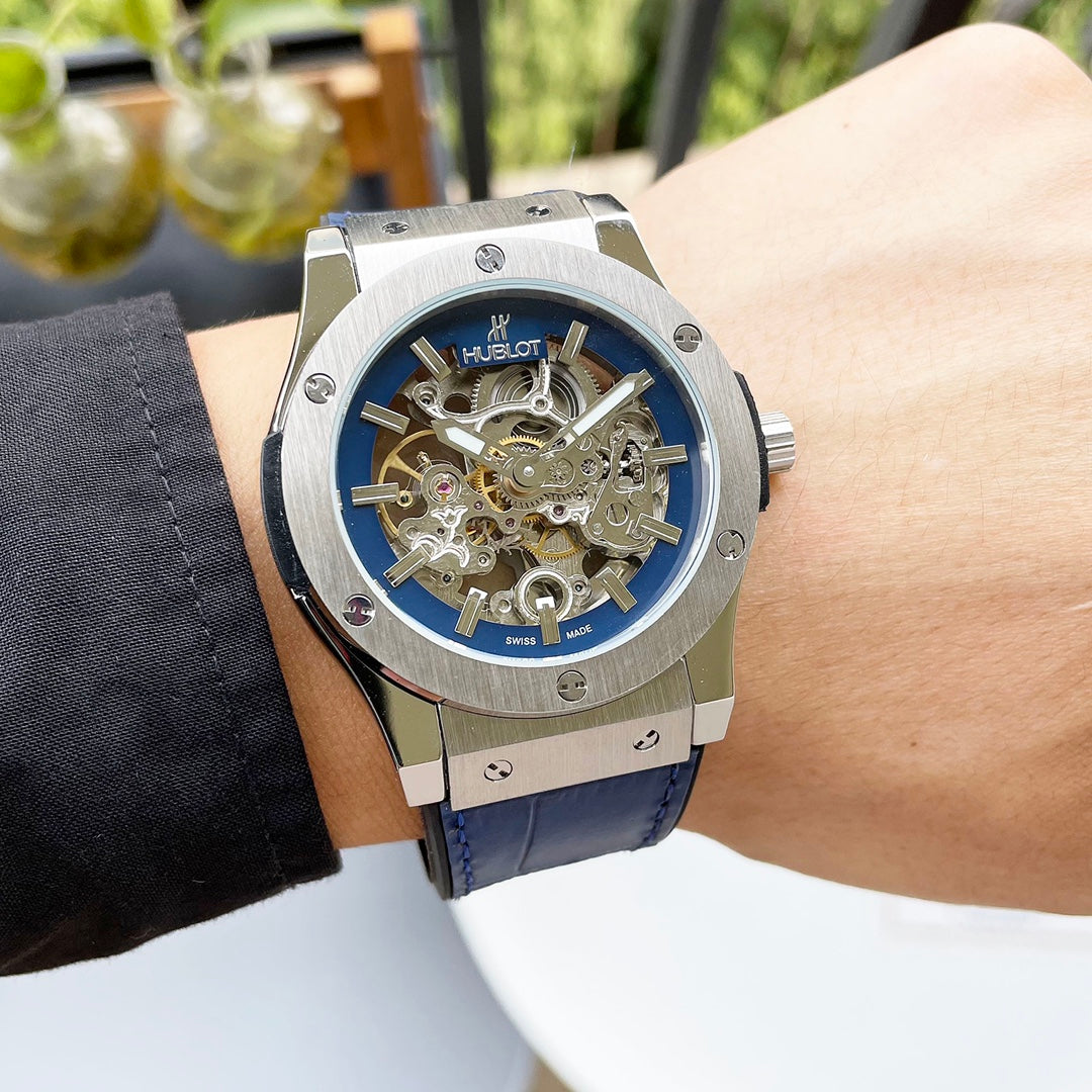 Hublot Boutique Men's Watch – White Shell / Rose Shell | Automatic 42mm