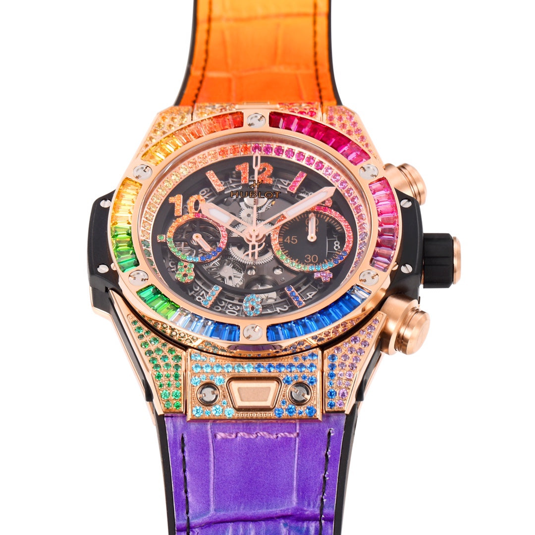 Hublot Big Bang Unico – Rainbow Gemstone Edition