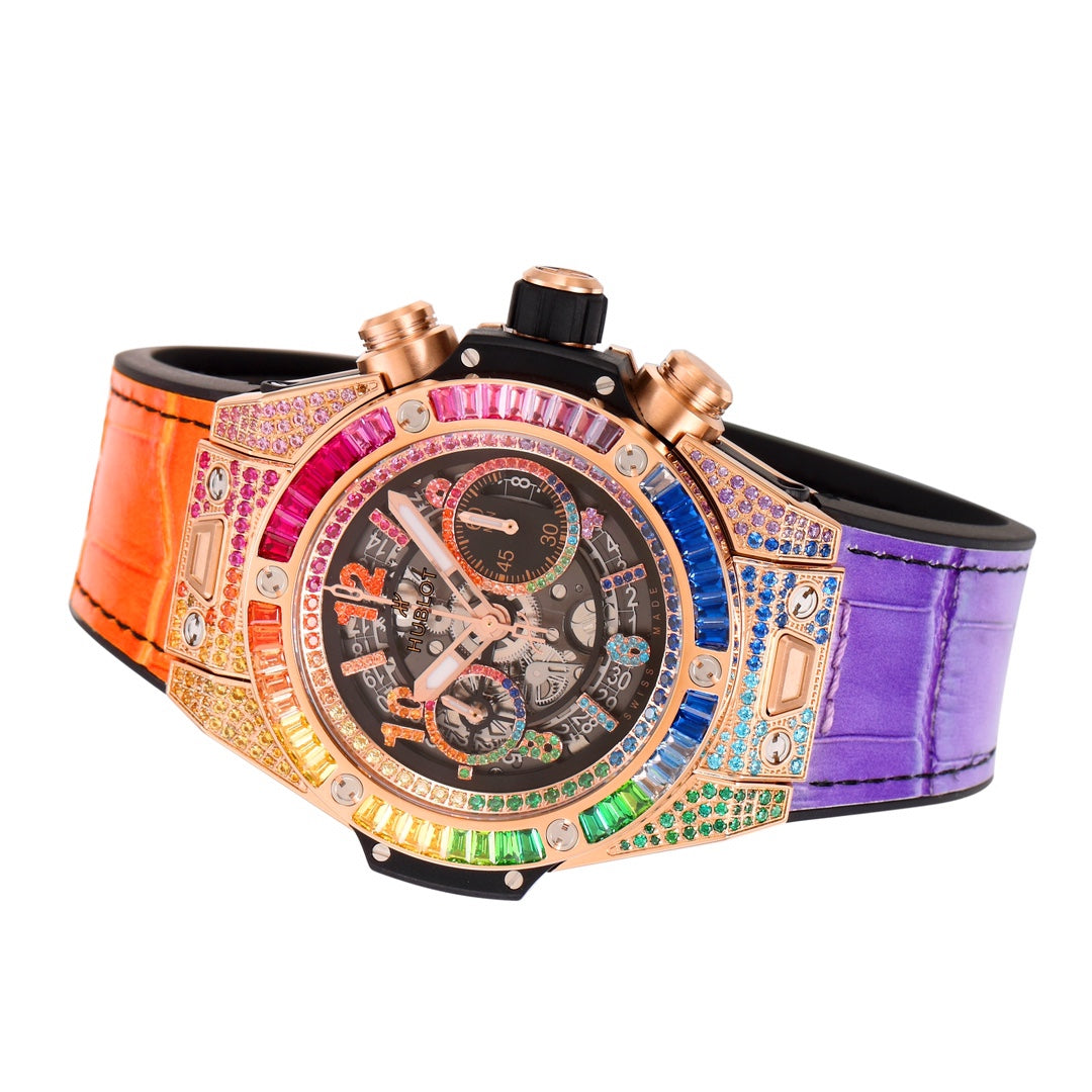 Hublot Big Bang Unico – Rainbow Gemstone Edition