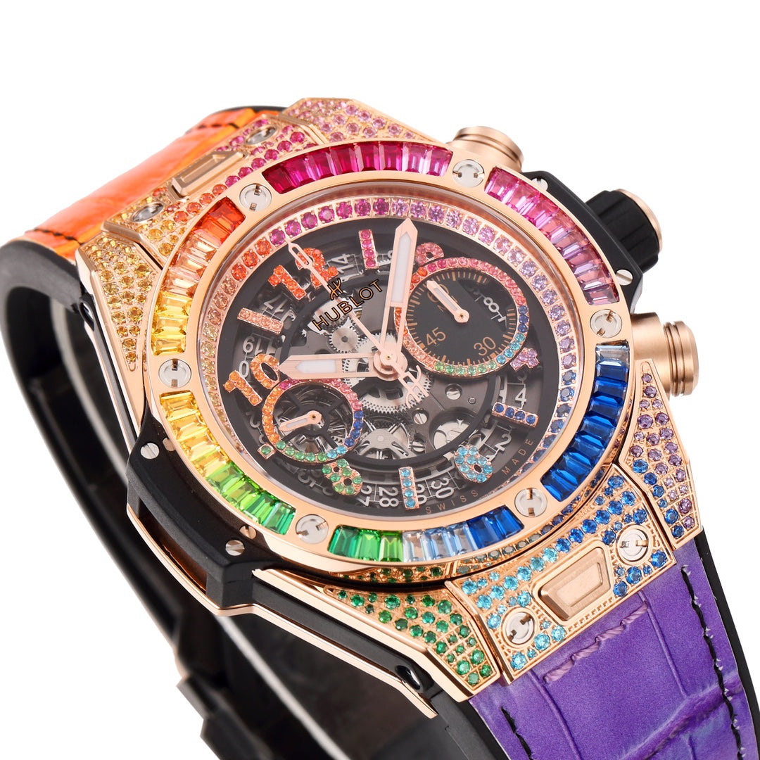 Hublot Big Bang Unico – Rainbow Gemstone Edition