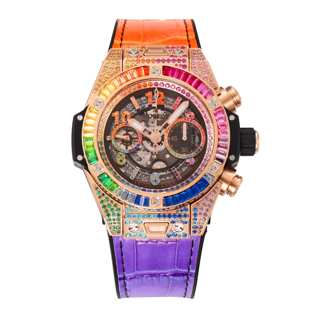 Hublot Big Bang Unico – Rainbow Gemstone Edition