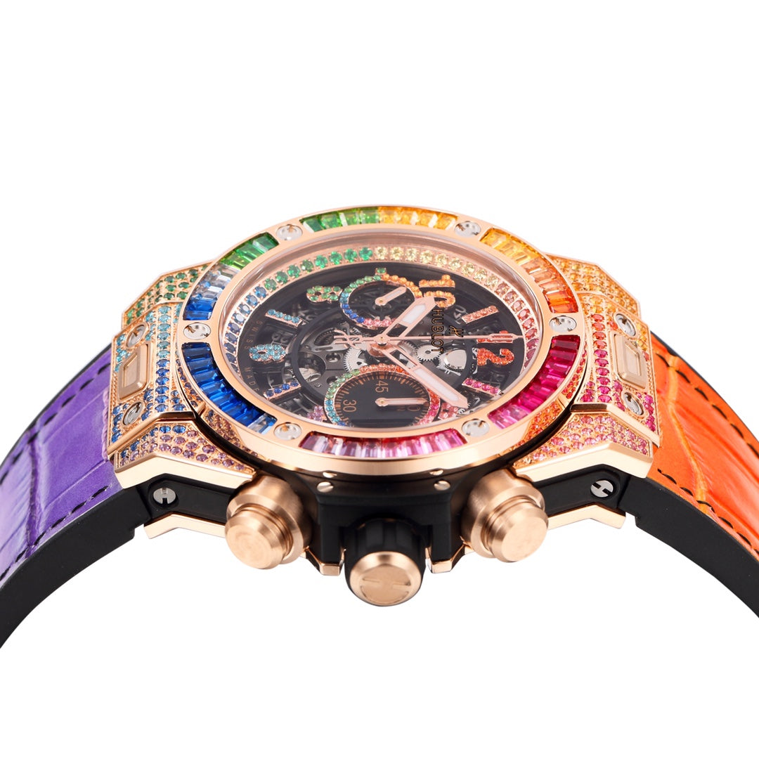 Hublot Big Bang Unico – Rainbow Gemstone Edition