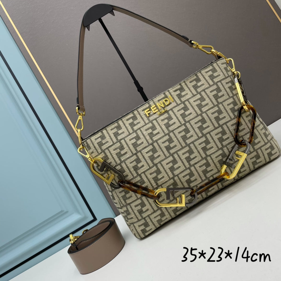 O'LOCK Zip Runway New Fashion Bag Wh