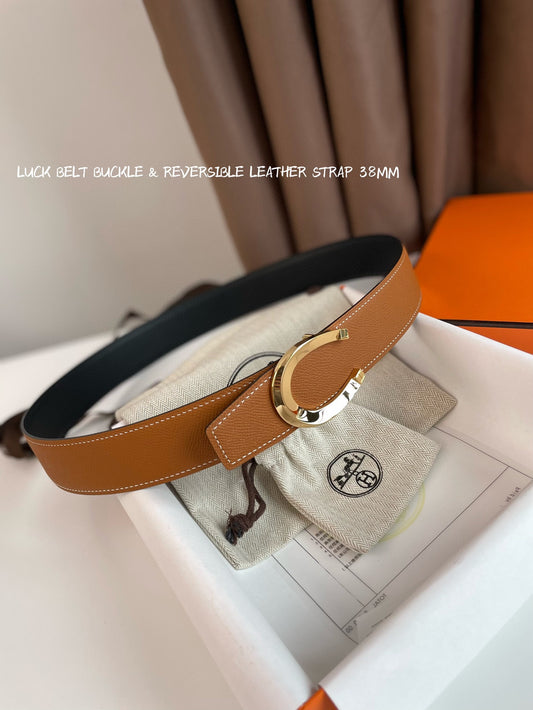 Hermès Belt – Epsom Calf Leather & Stainless Steel Hardware