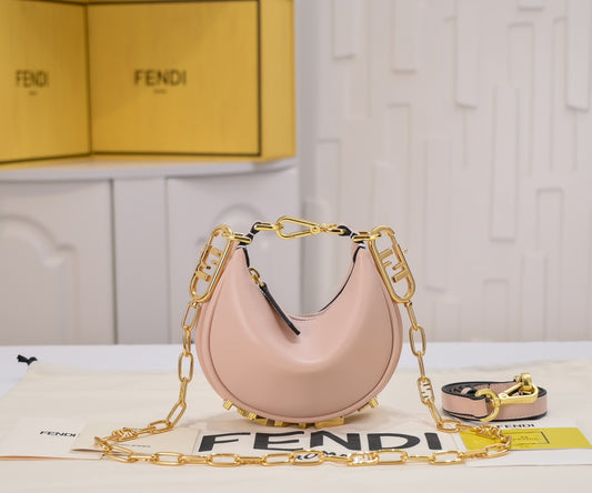FEND1praphy Mini Underarm Bag Rose