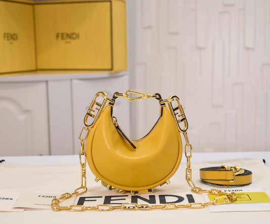 FEND1praphy Mini Shoulder Bag Yel