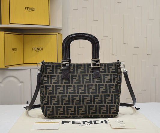 FENDI Monogram Jacquard Tote Bag 7706