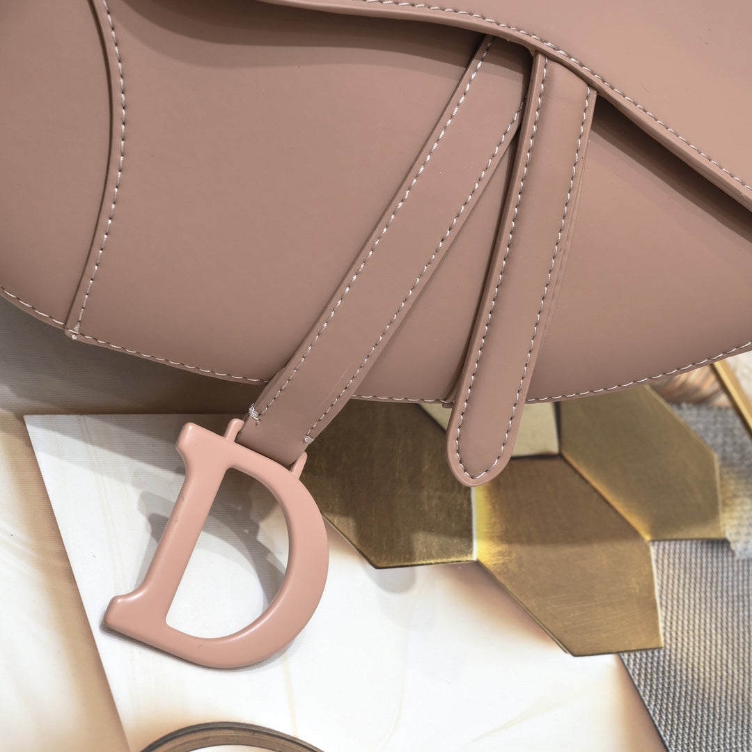 Dior Saddle Bag – Large Matte Series | Black, White, Nude, Gray