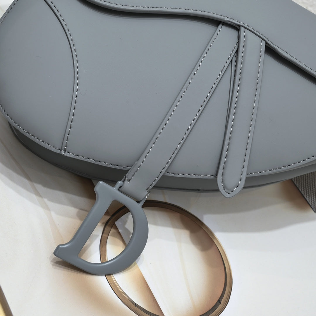 Dior Saddle Bag – Large Matte Series | Black, White, Nude, Gray