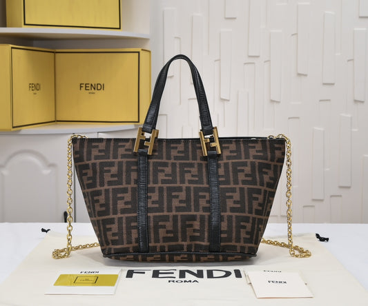 FENDI Vintage Monogram Dumpling Bag 7716