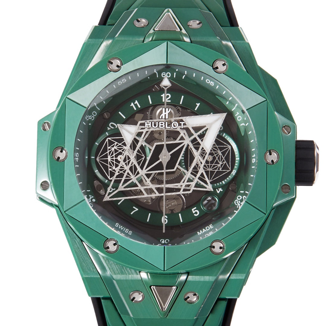 Hublot Big Bang Unico – Green Ceramic Edition