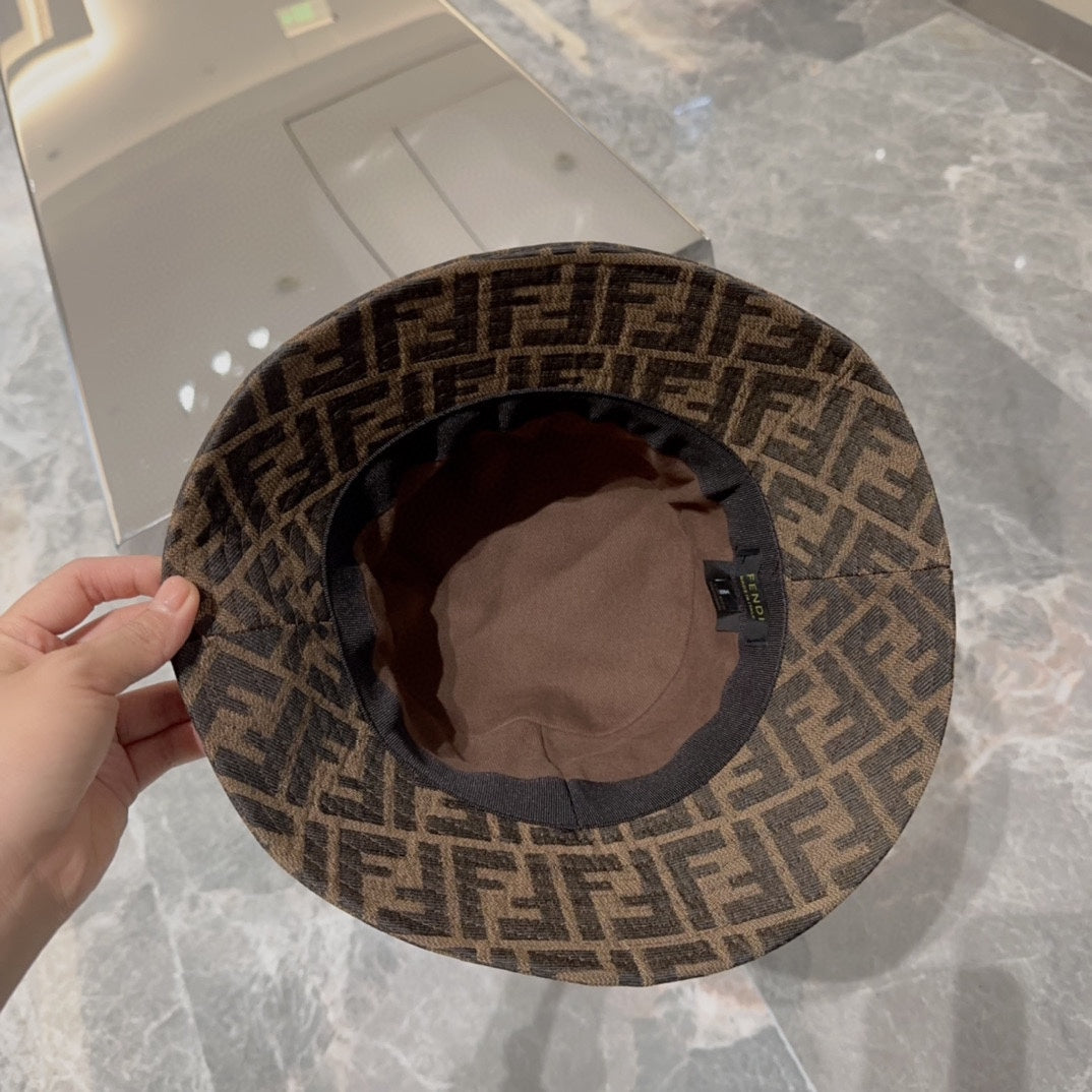 Fendi FF Logo Fisherman Hat