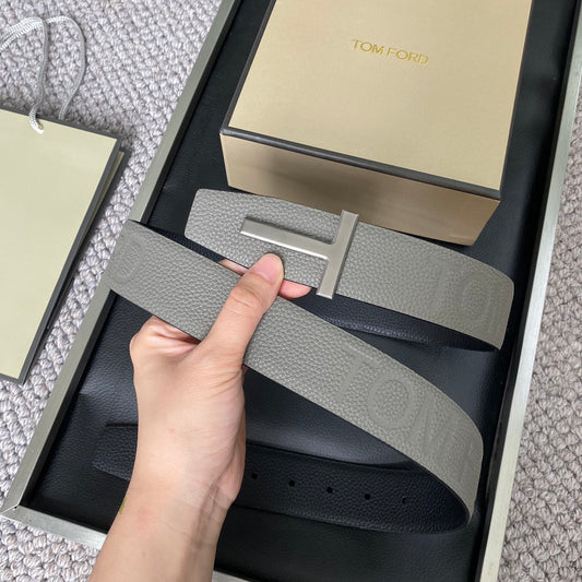 Tom Ford Men's Reversible Leather Belt