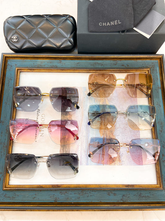 Sunglasses 1:1 Original Quality Chanel CHANE* Model: CH6062S - Size 62-14-145