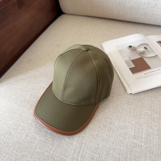 Prada Embroidered Logo Baseball Cap