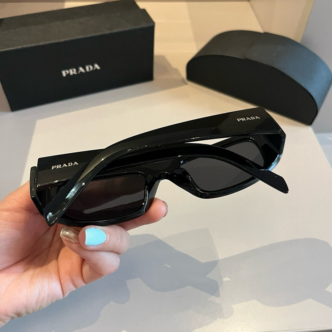 Prada High-End Unisex Sunglasses – Face-Shaping UV Protection
