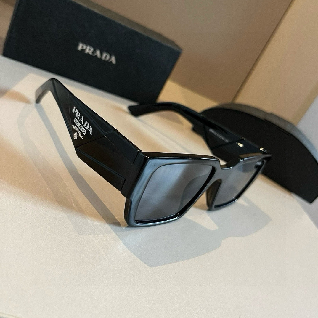Prada High-End Unisex Sunglasses – UV Protection & Face-Shaping