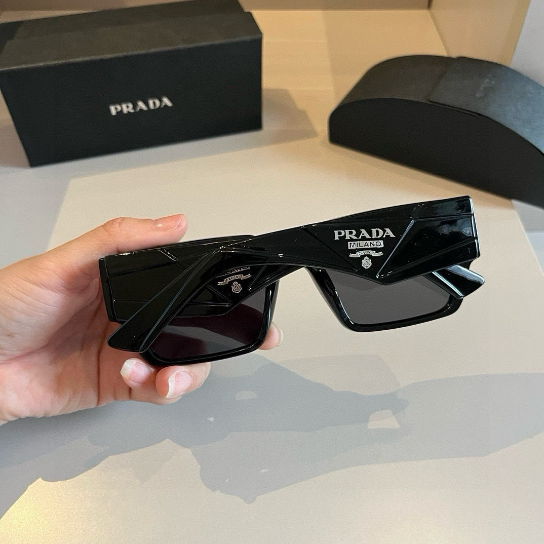 Prada High-End Unisex Sunglasses – UV Protection & Face-Shaping