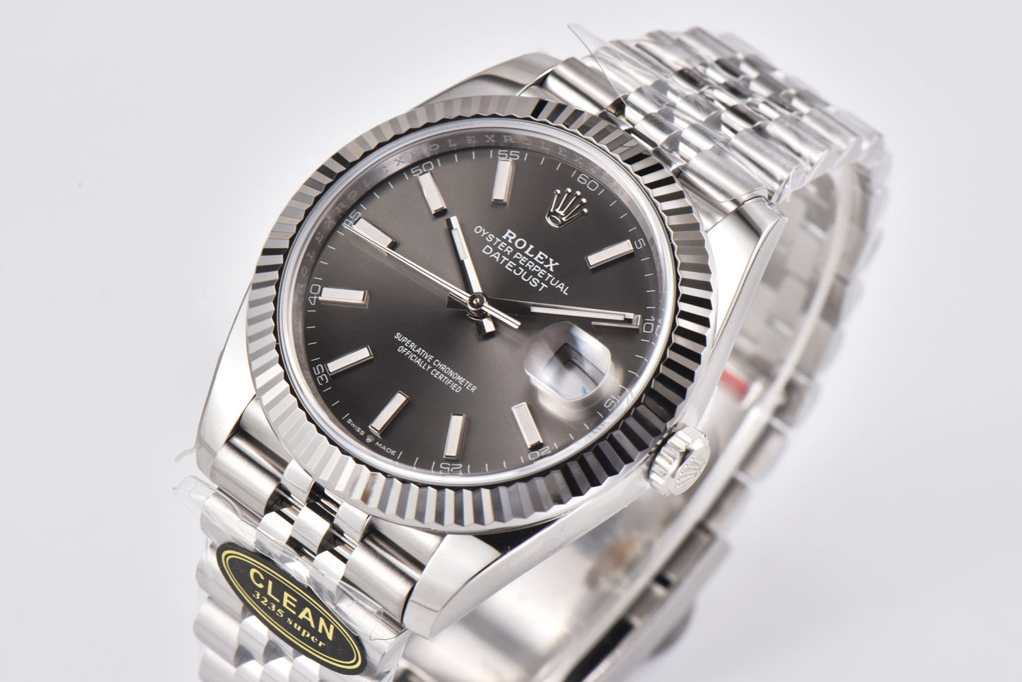 Super Clean Factory Datejust 126334 | 41mm | Super 3235 Movement | 904L Steel | Platinum Bezel
