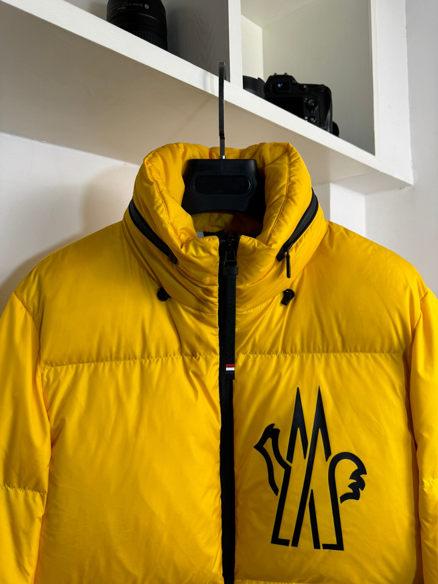 Moncler Verdons Men's Grenoble Ski Series Down Jacket Yellow