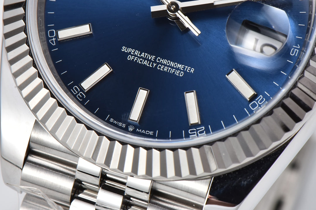 Super Datejust 126334 by Clean | 41mm Fluted Bezel | 904L Steel | Super 3235 Caliber