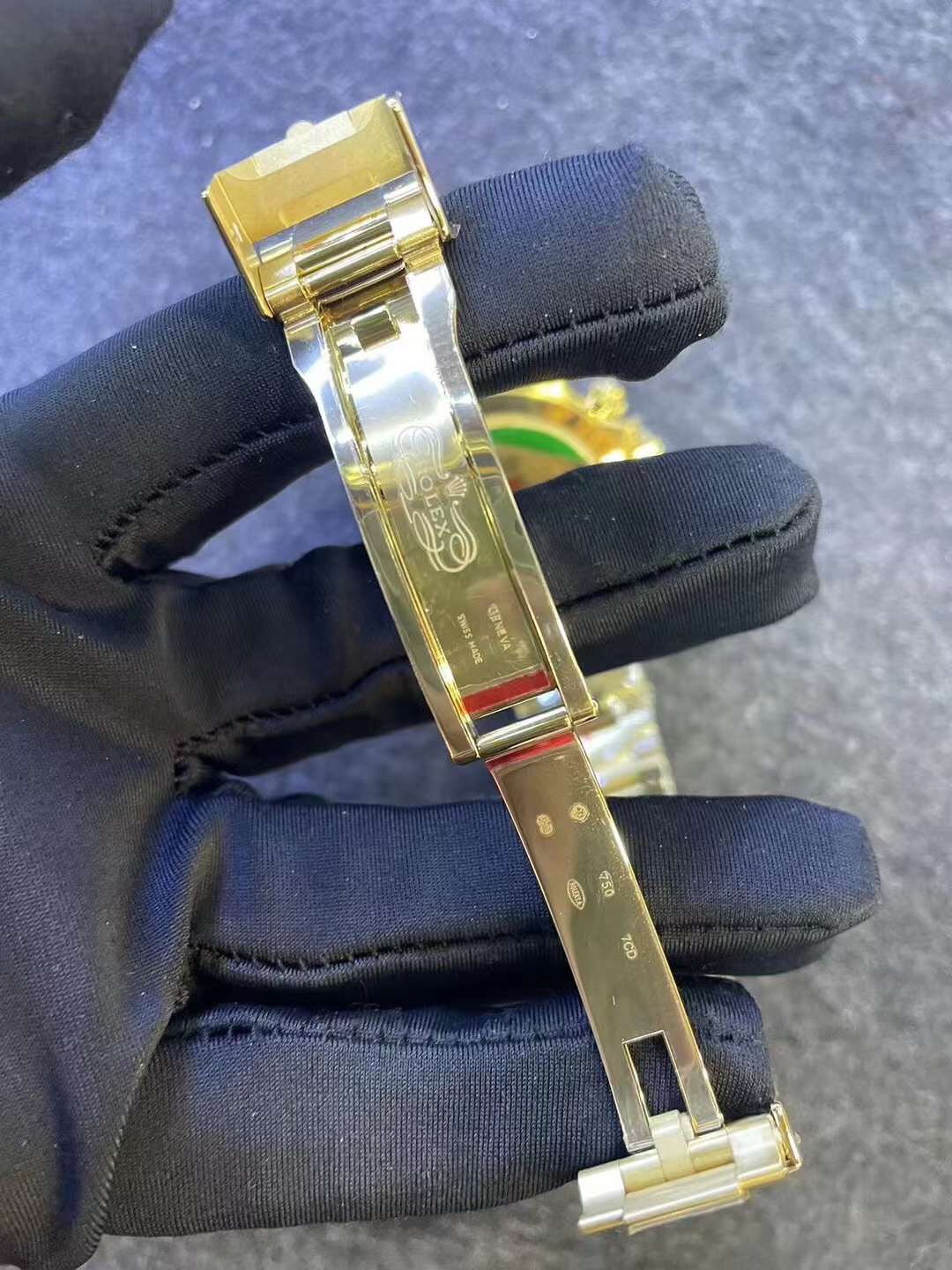 Super Clean Factory Daytona Gold | Black Bezel | Cal. 4130 | 904L Steel | Champagne Dial