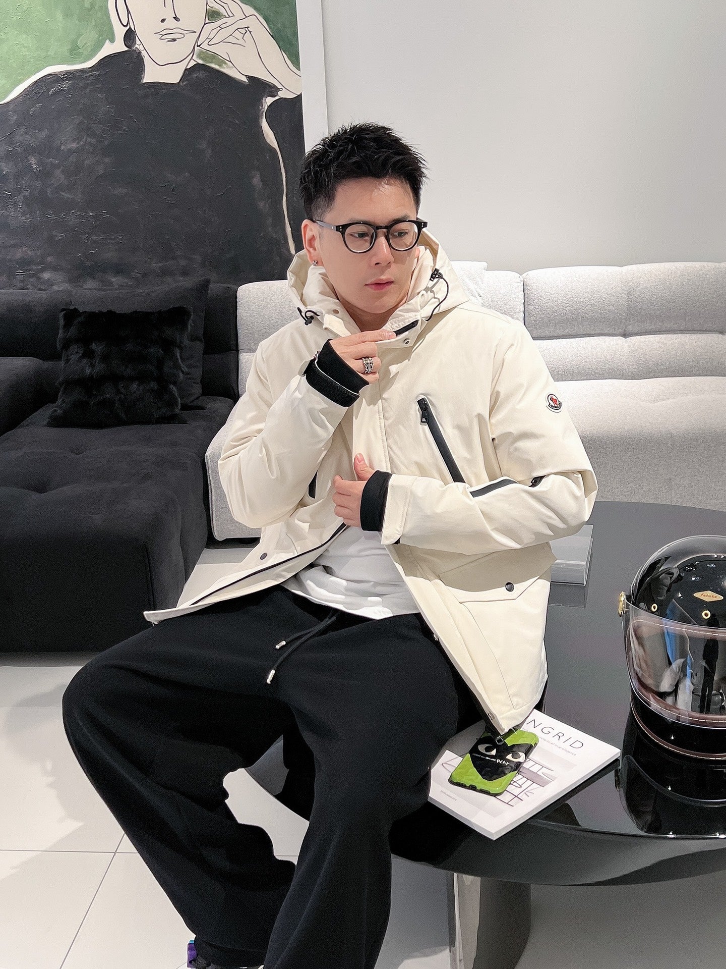 Moncler-Inspired Premium Down Puffer Jacket – Runway Edition
