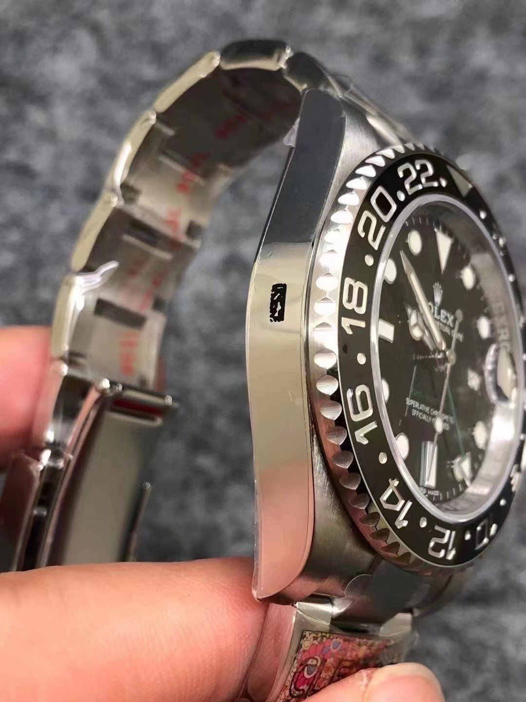 Super Clean Factory GMT Black Ceramic Bezel | Green Hand | 904L Steel | DD3285 Movement