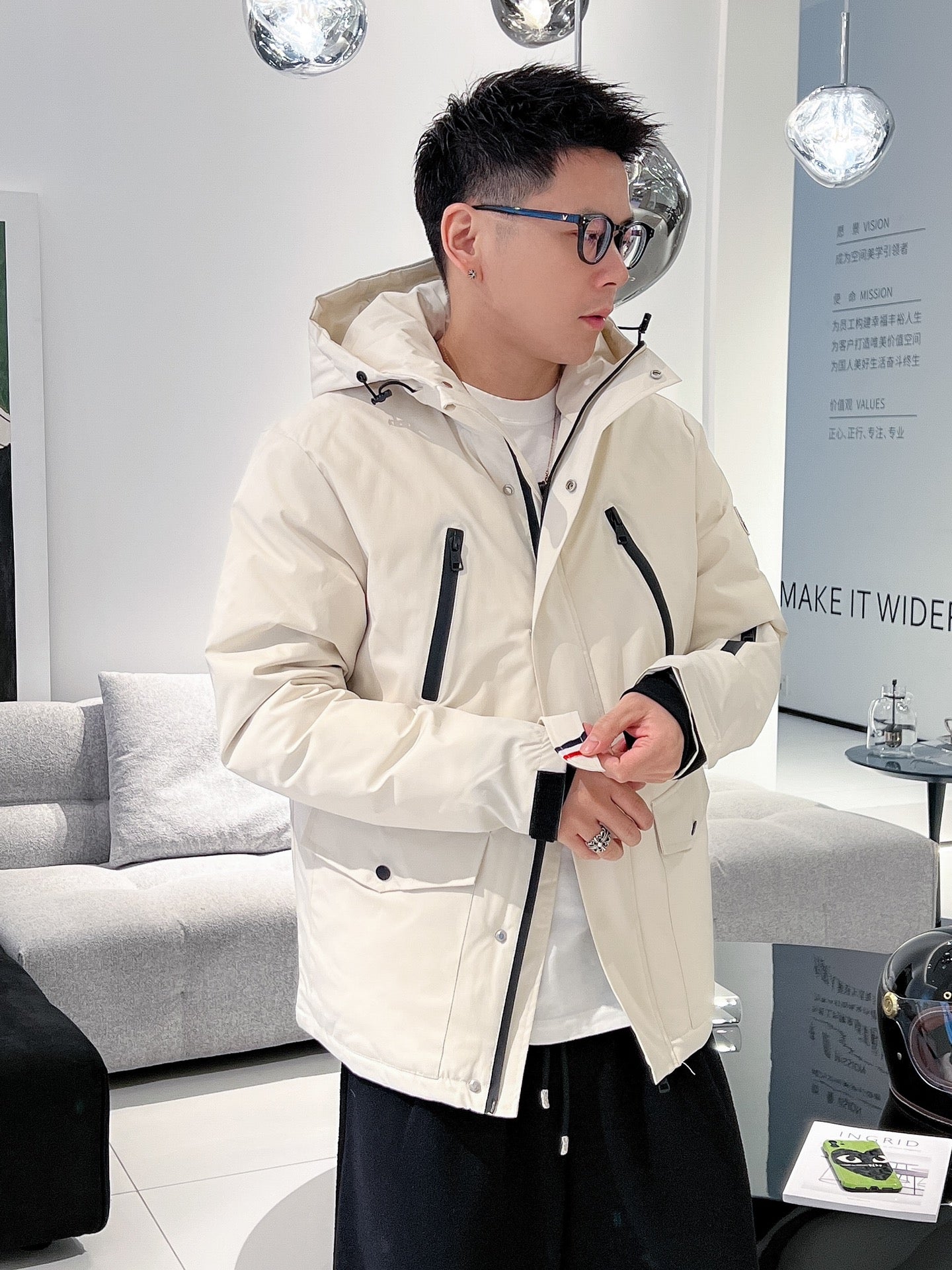 Moncler-Inspired Premium Down Puffer Jacket – Runway Edition