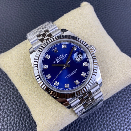 Super Clean Datejust 126334 Moissanite Dial Markers | 41mm | Super 3235 | 904L Steel