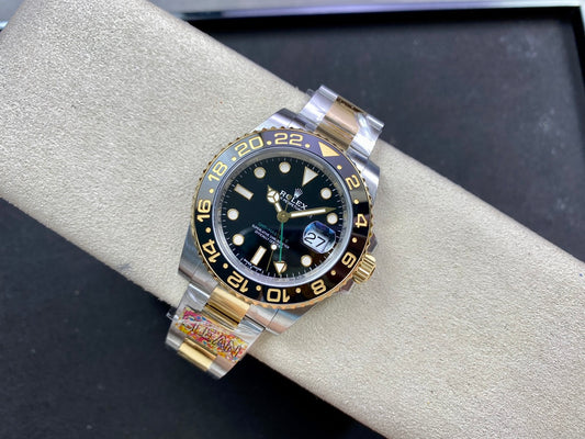 Super Clean Factory GMT 116713LN Two-Tone | 904L Steel | Ceramic Bezel | 3186 Movement