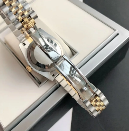 Timeless Grace in Rose Gold and Steel