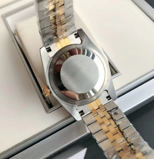 Timeless Grace in Rose Gold and Steel