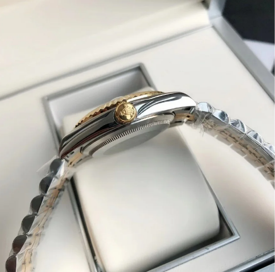 Timeless Grace in Rose Gold and Steel
