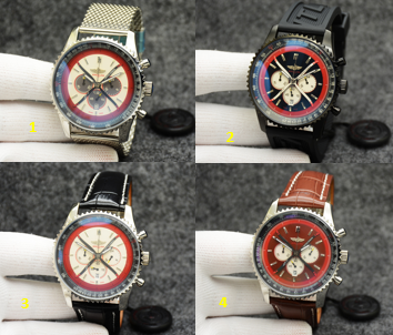 Breitling Classic Men’s Watch – Stainless Steel Case &amp; Premium Strap