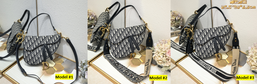 Dior Saddle Bag – Oblique Canvas  Top Market Version + Gift Box