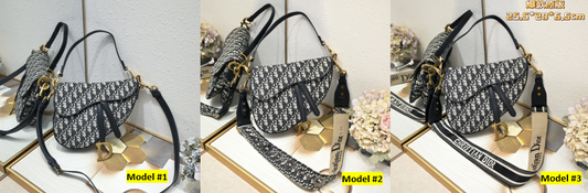 Dior Saddle Bag – Oblique Canvas  Top Market Version + Gift Box