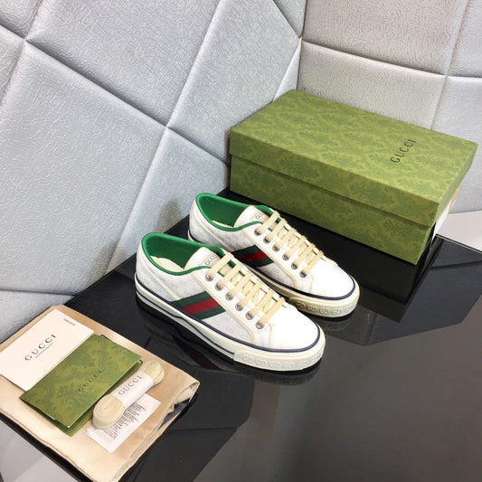 Gucci 1977 Low-Top GG Canvas Sneakers – Classic Edition