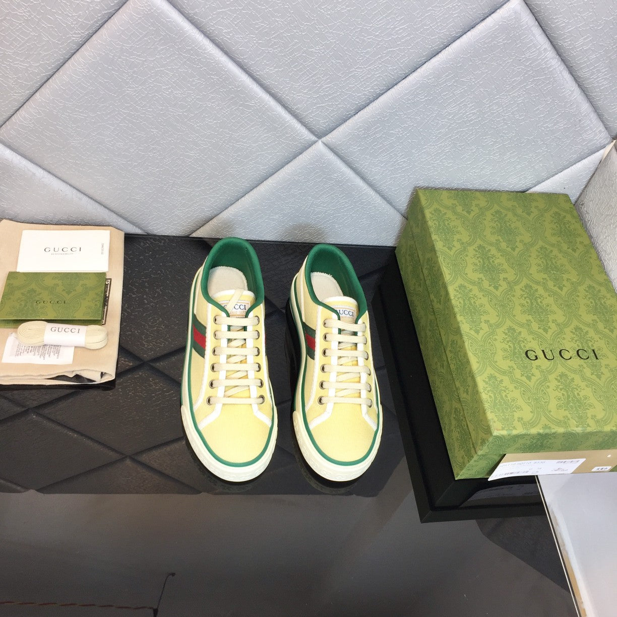 Gucci 1977 Classic Low-Top GG Canvas Sneakers