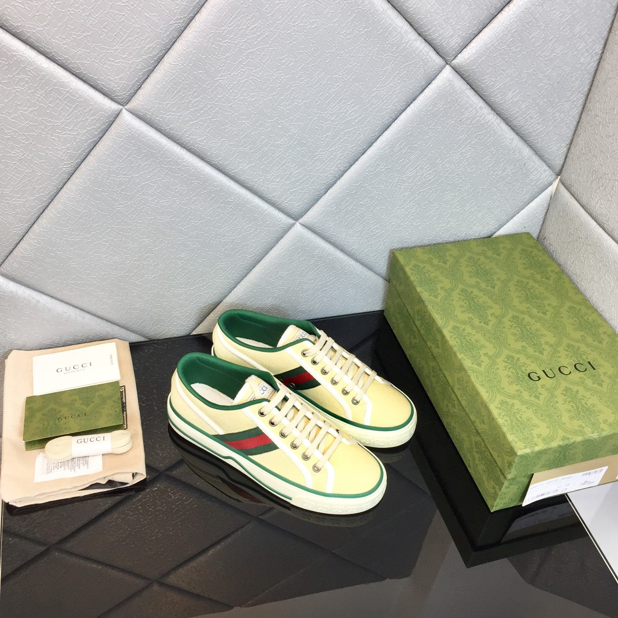 Gucci 1977 Classic Low-Top GG Canvas Sneakers